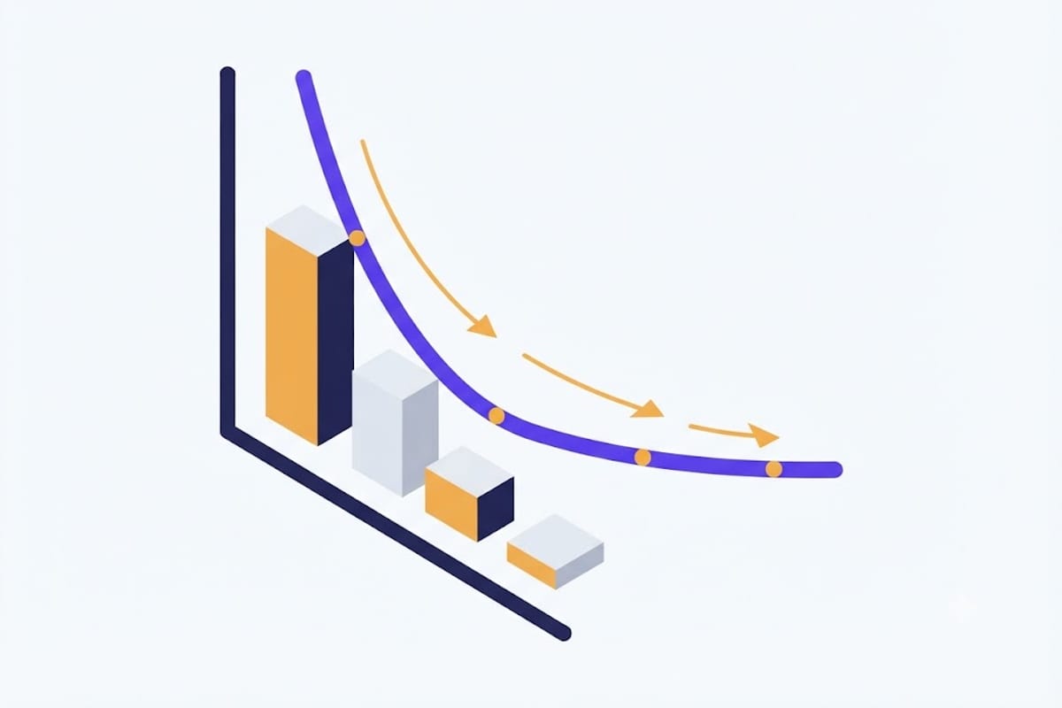 Cost per watt falls as system size rises